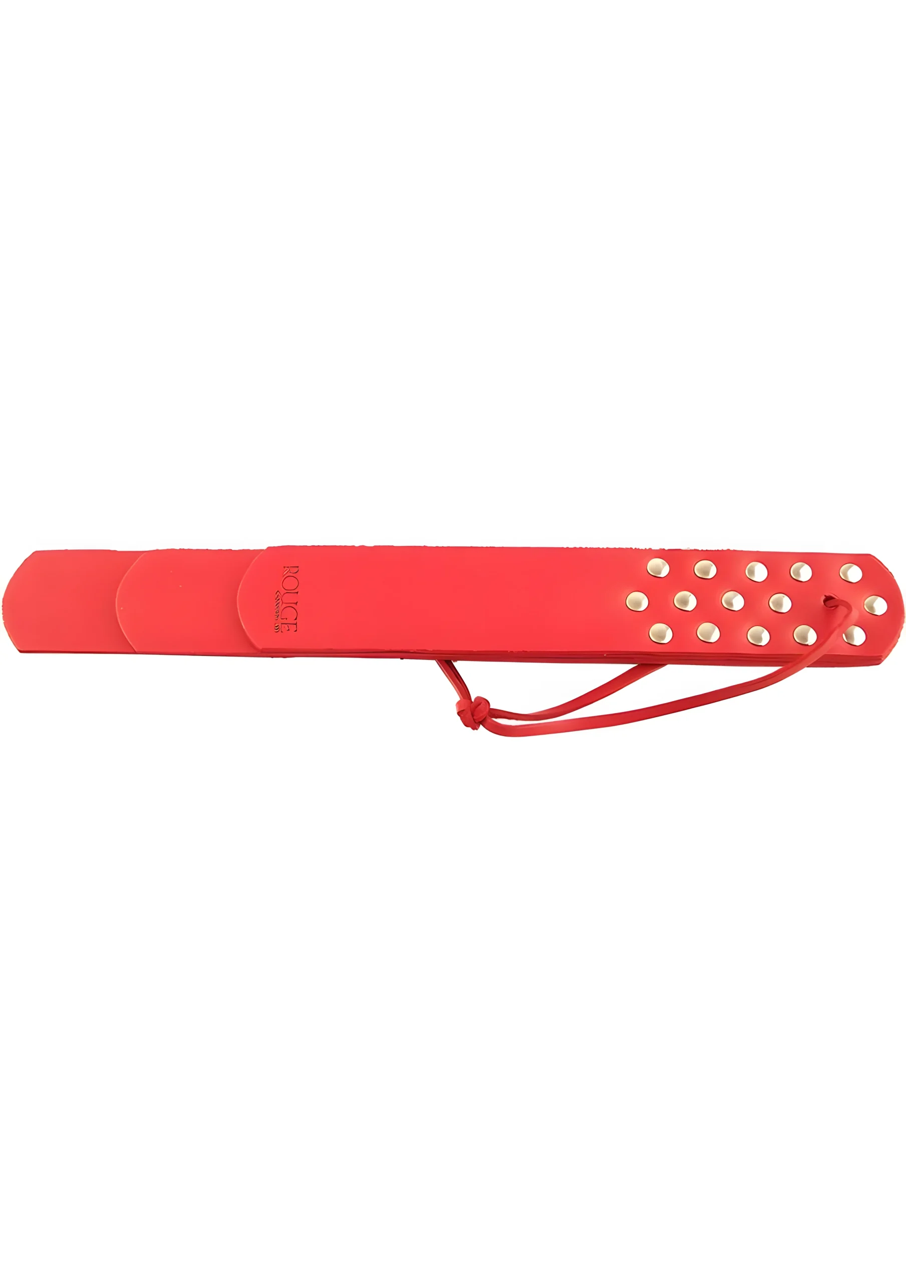 Red Leather Strap Paddle