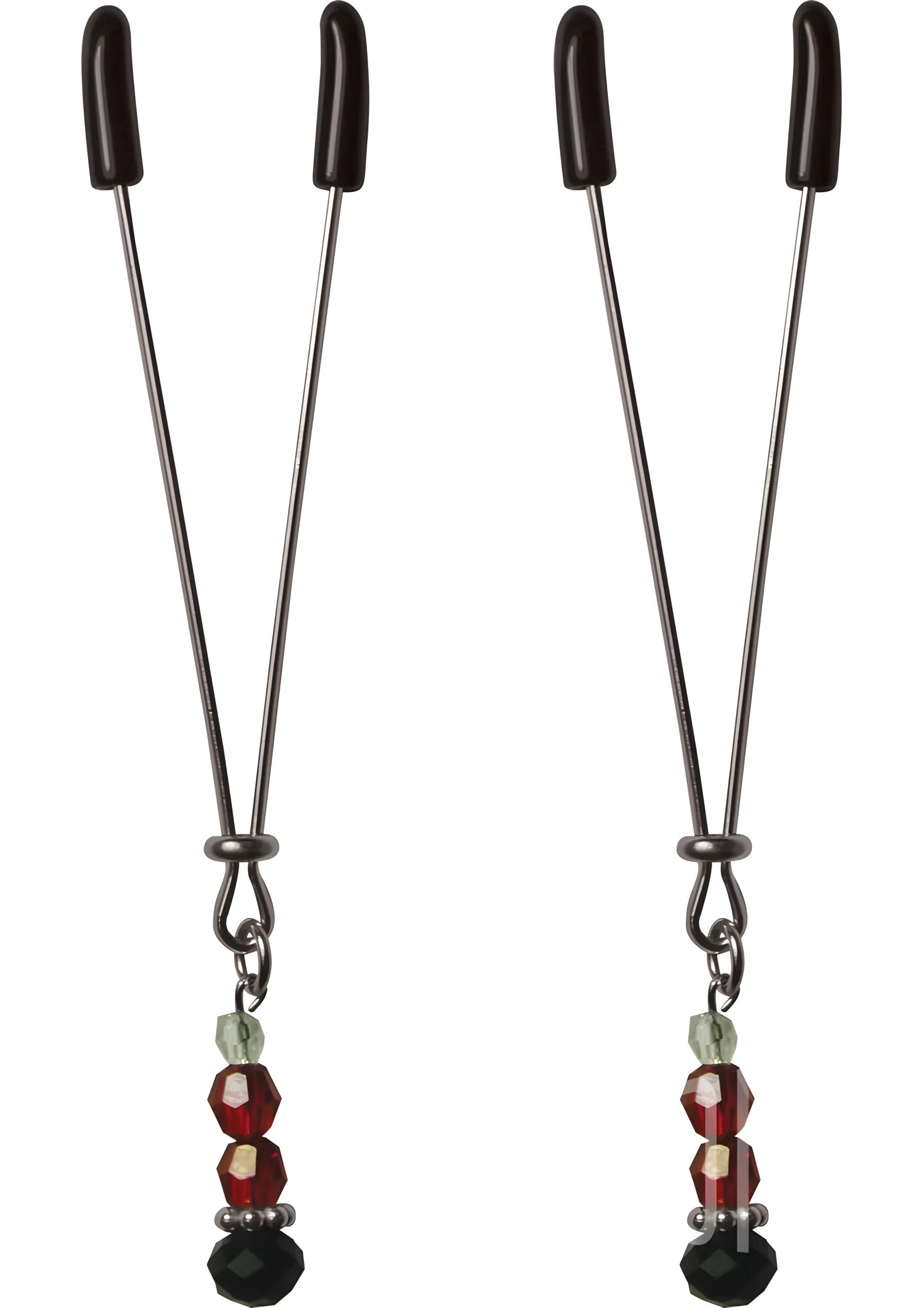 Ruby Black Nipple Clamps
