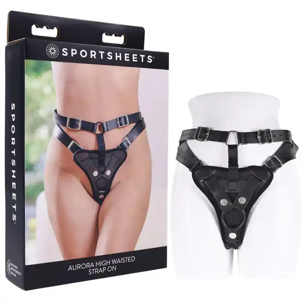 Worldwide Shipping SPORTSHEETS Aurora High Waisted Strap On