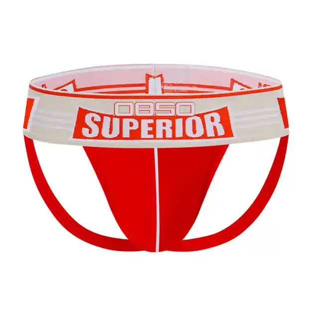 Popular Club Jox Superior Red with White Line Jockstrap