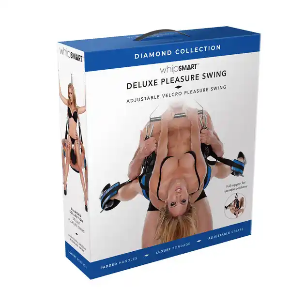 WhipSmart Diamond Deluxe Pleasure Swing – Blue Save Now