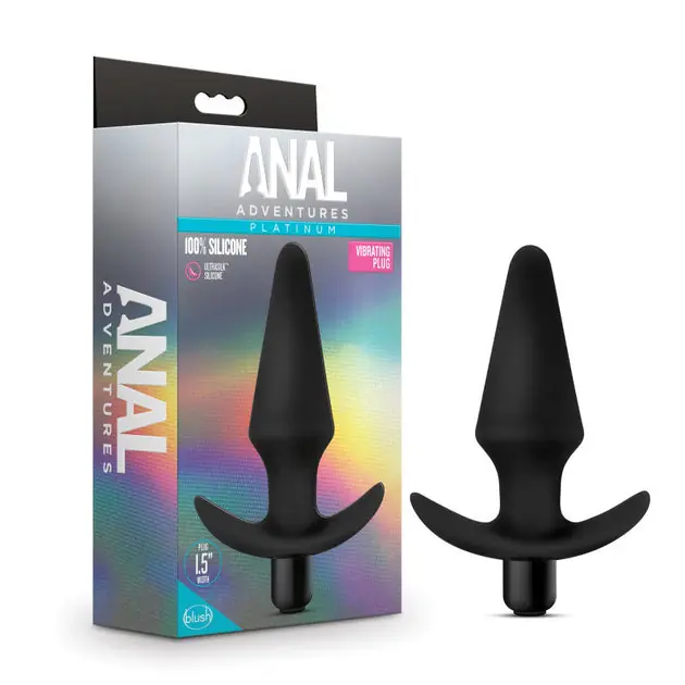 Anal Adventures Platinum Vibrating Plug Top Rated