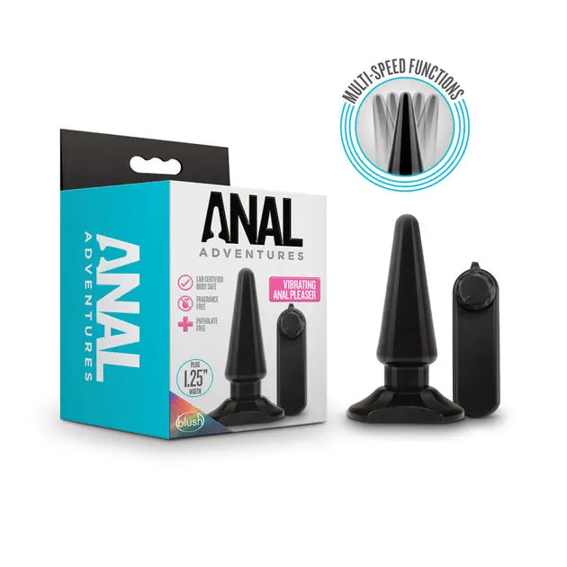 Anal Adventures Basic Vibrating Anal Pleaser Seasonal Sale