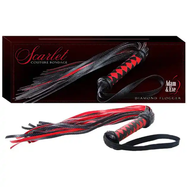 Adam & Eve Scarlet Couture Diamond Flogger Price Cut