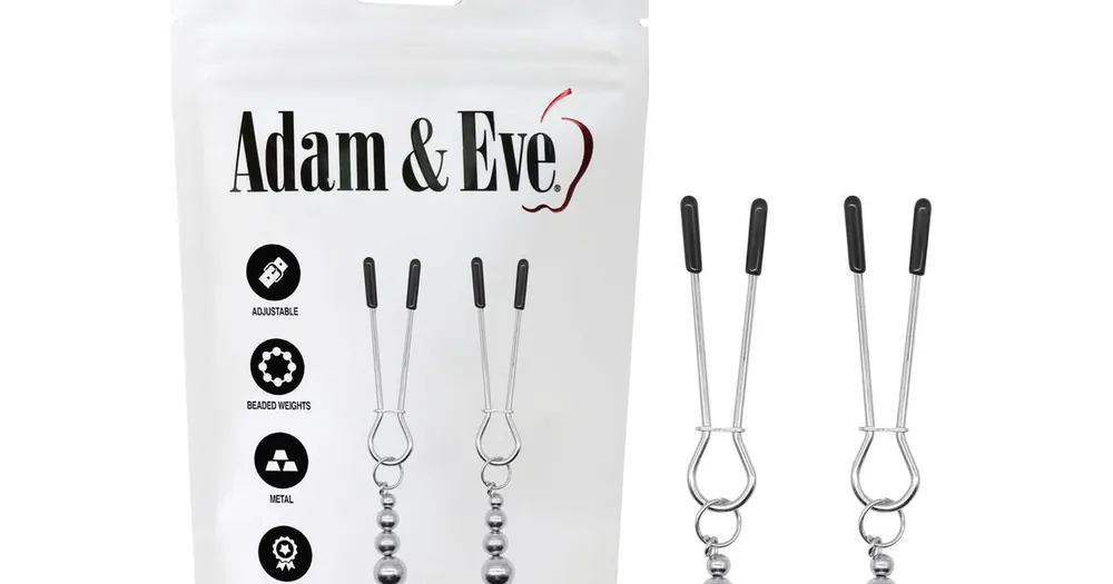 Adam & Eve Eve's Naughty Nipple Clips Best Choice
