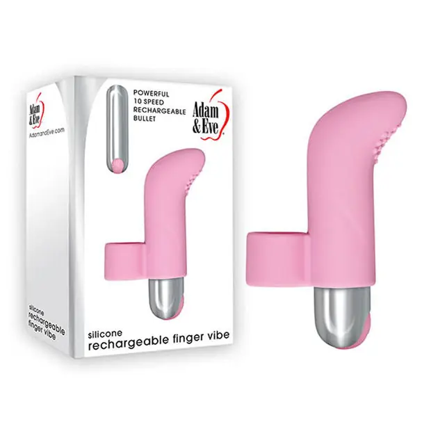 Adam & Eve Silicone Rechargeable Finger Vibe Hot Deal