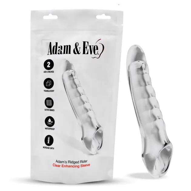 Adam & Eve Ridged Rider Genuine