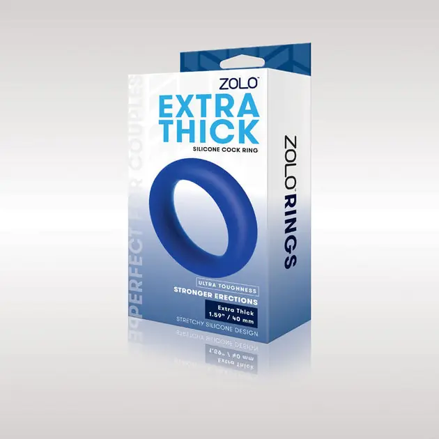 Zolo Extra Thick Silicone Cock Ring Super Sale