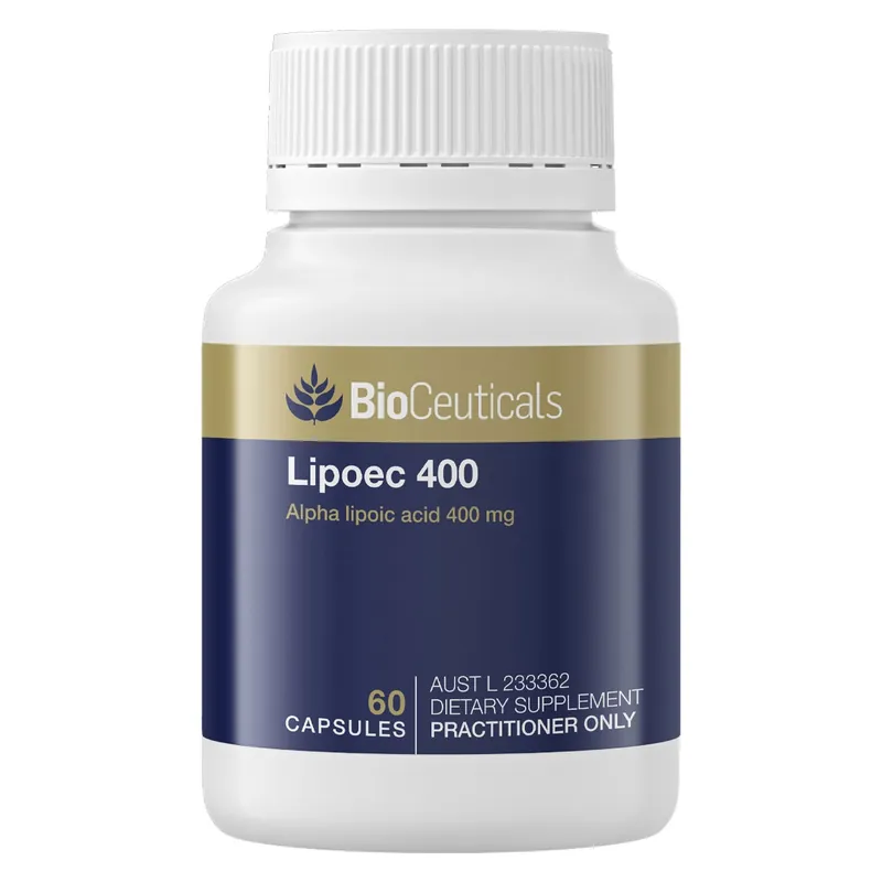 Limited Offer BioCeuticals Lipoec 400 60 Capsules