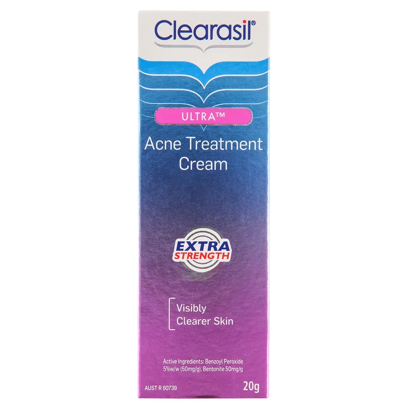 Clearasil Ultra Acne Treatment Cream Extra Strength 20g Viral