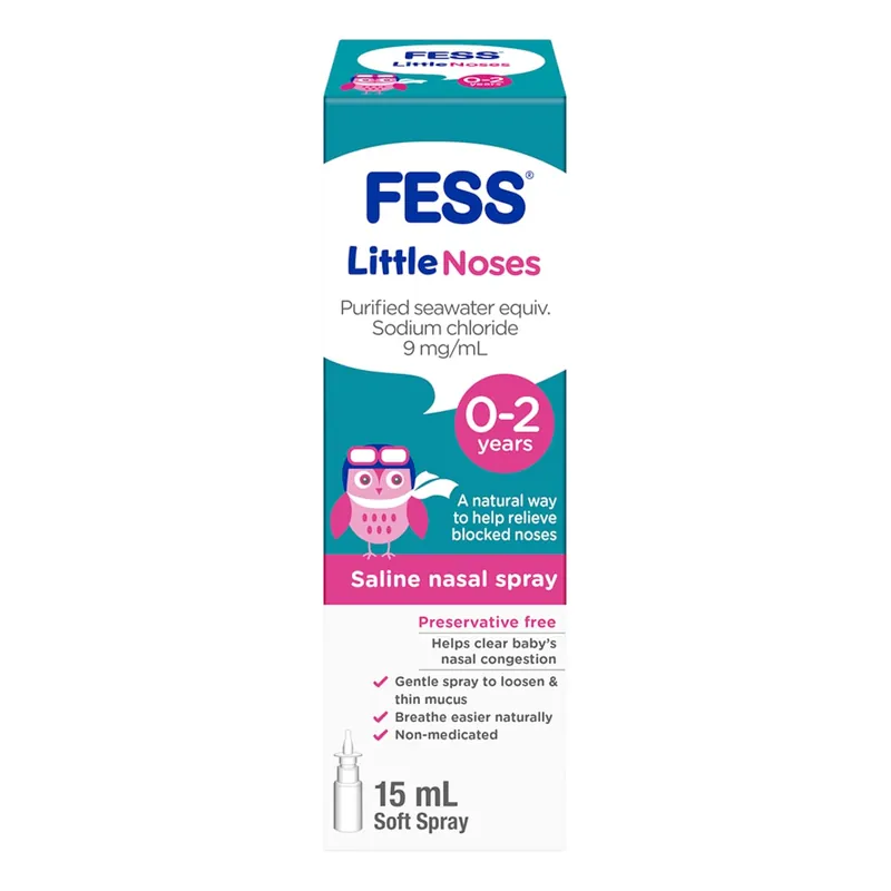 Fess Little Noses Saline Nasal Spray 15ml Get Yours