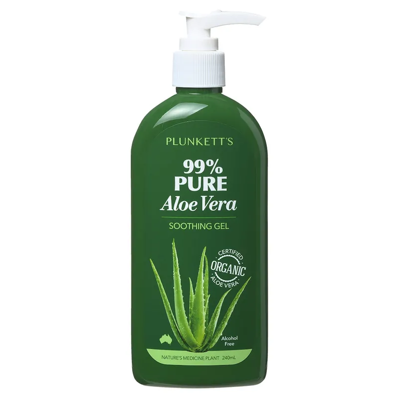 Plunketts 99% Pure Aloe Vera Soothing Gel 240ml Get Yours