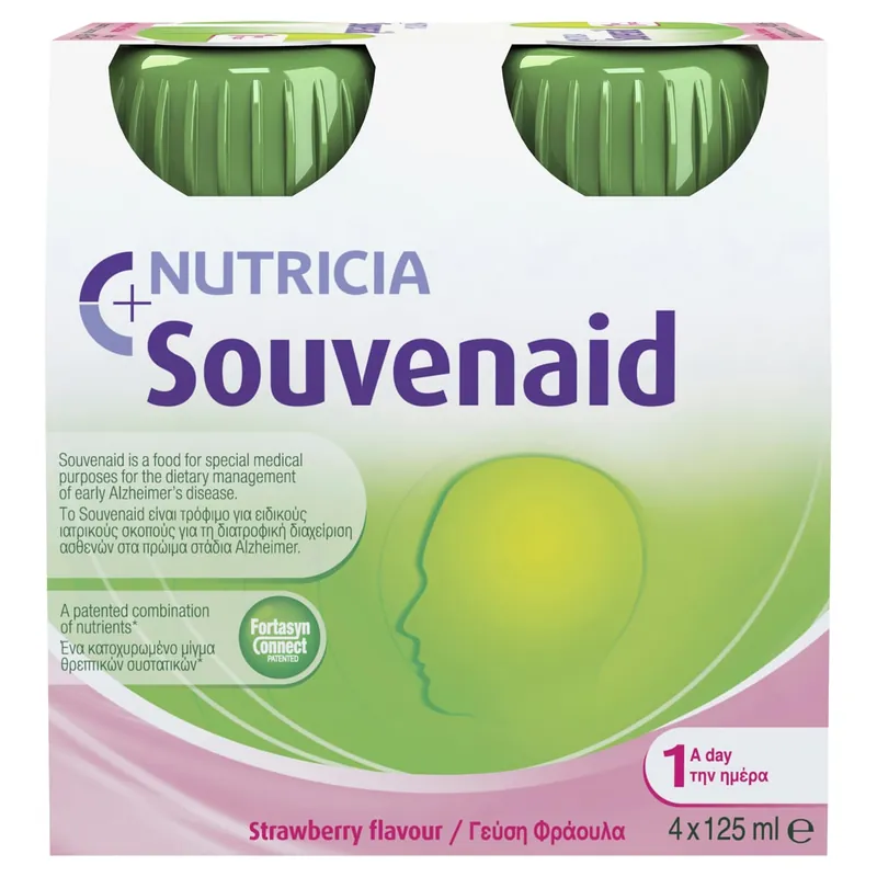 Affordable Souvenaid Memory Drink Strawberry 4 x 125ml