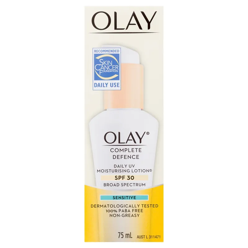 Olay Complete Defence Daily UV Moisturising Lotion SPF30 75ml Money Back Guarantee