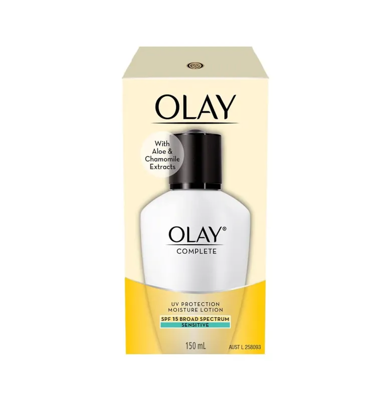 Shop Now Olay Complete UV Protect Lotion Sensitive SPF15 150ml