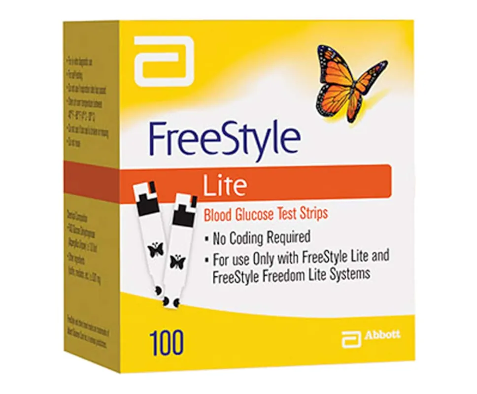 Abbott Freestyle Lite Blood Glucose Strips 100 Pack Cheap