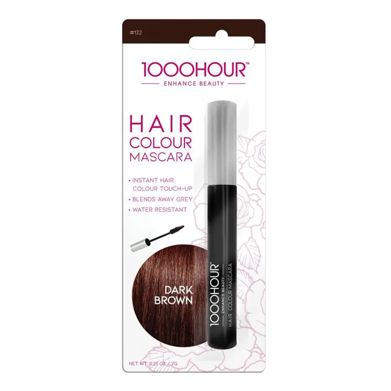 1000 Hour Hair Colour Mascara Dark Brown Exclusive