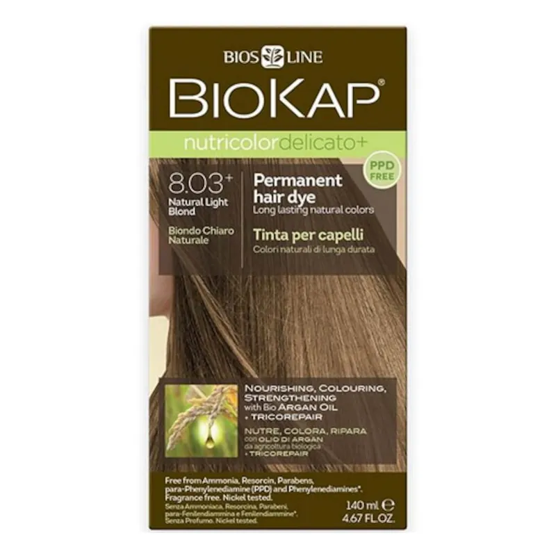 Flash Sale Biokap Nutricolor Delicato 8.03 Natural Light Blonde 140ml