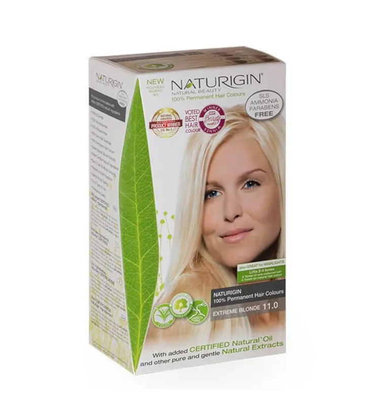 Free Delivery Naturigin 11.0 Extreme Blonde Natural Permanent Hair Colour