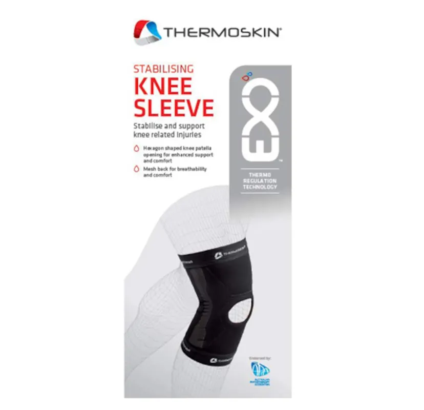 While Supplies Last Thermoskin Exo Stabilising Knee Sleeve L