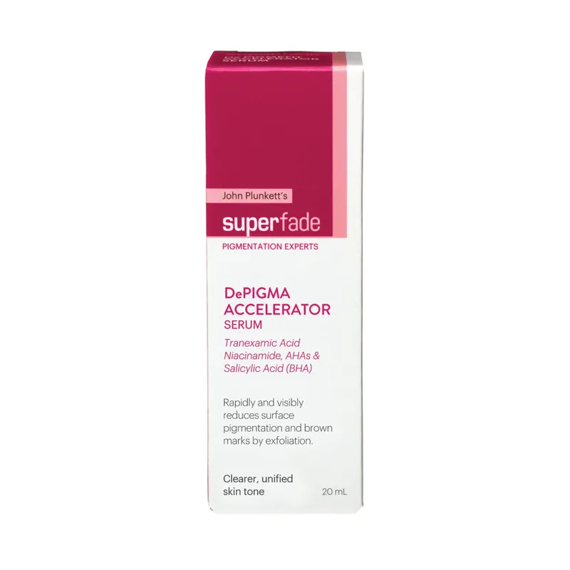 Brand New John Plunketts SuperFade De Pigment Accelerator Serum 20ml