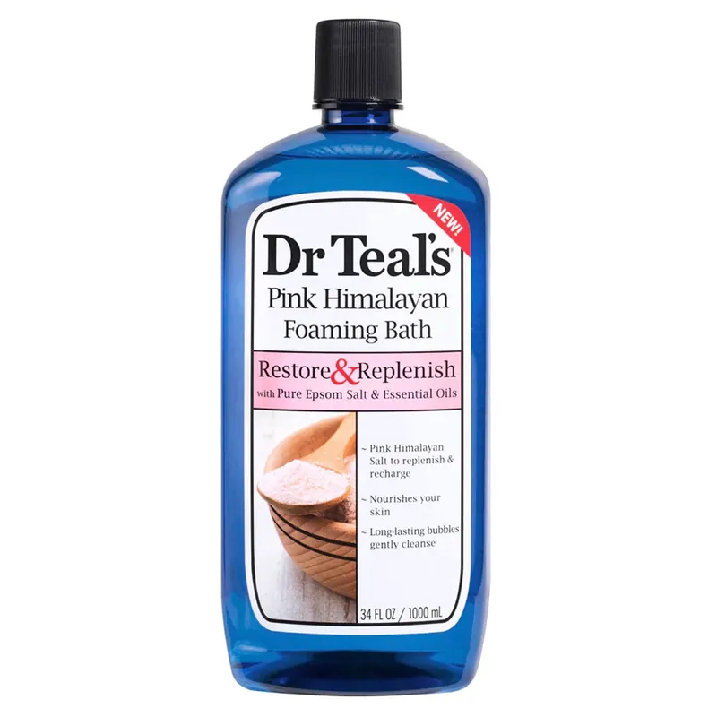 Limited Edition Dr Teals Foaming Bath Pink Himalayan 1 Litre