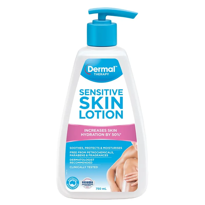 Worldwide Shipping Dermal Therapy Sensitive Skin Lotion 750ml