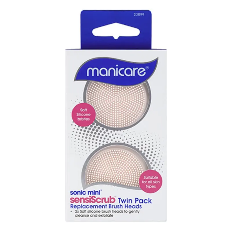 While Supplies Last Manicare SensiScrub Sonic Mini Replacement Pad 2 Pack