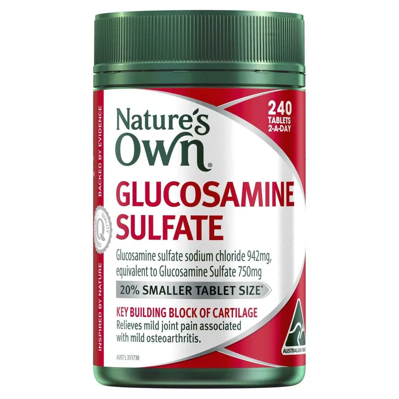 Final Sale Nature's Own Glucosamine Sulfate 240 Tablets