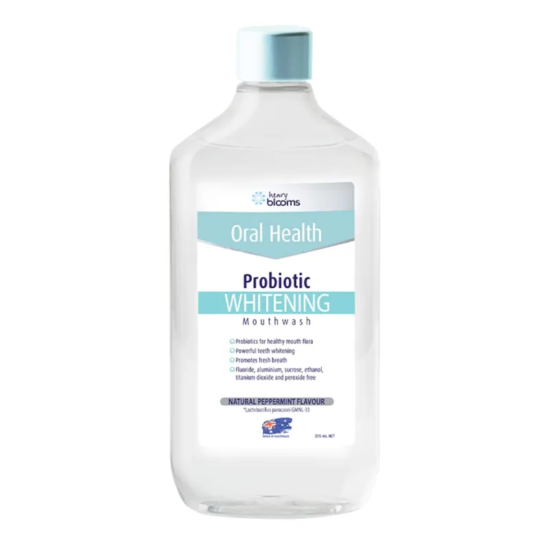 Grab Now Henry Blooms Probiotic Mouthwash Whitening 375ml