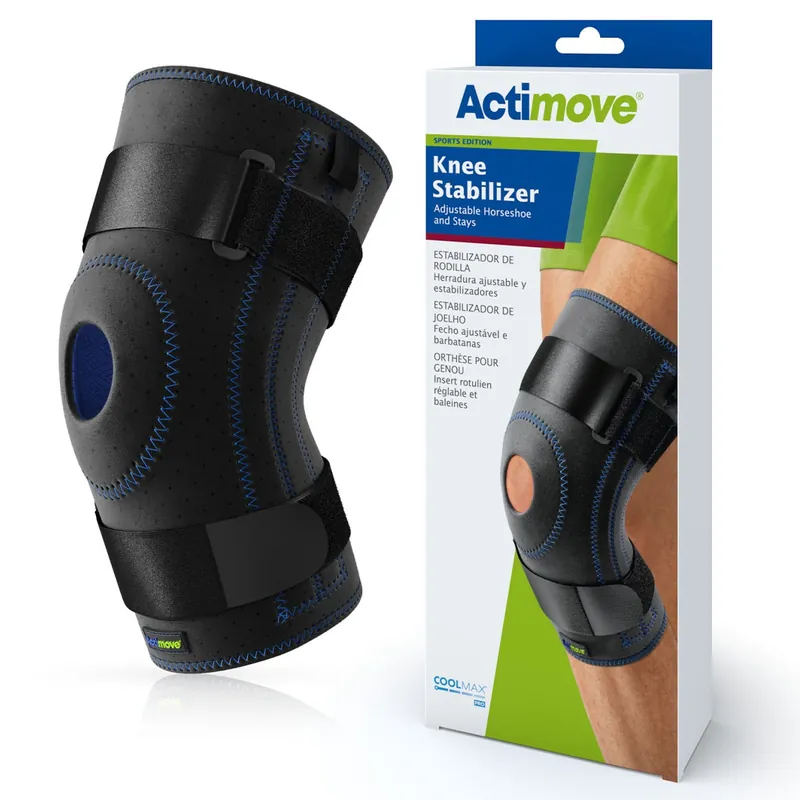 Worldwide Shipping Actimove Sports Knee Stabilizer/ Support Medium