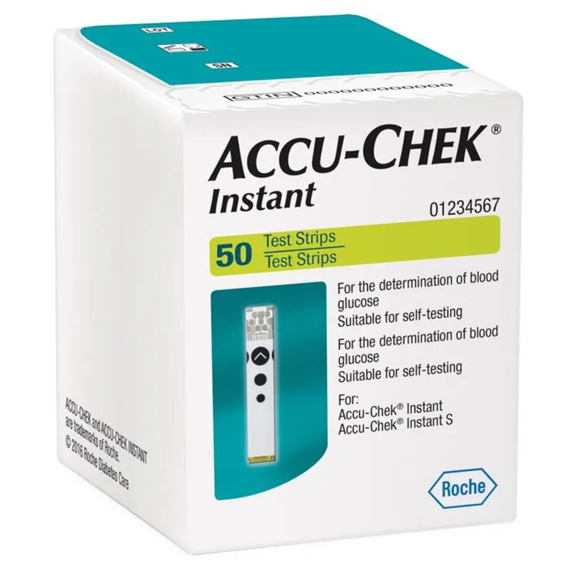 Accu-Chek Instant Blood Glucose Test Strips 50 Strips Price Drop