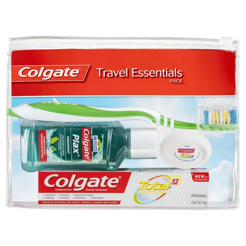 Worldwide Shipping Colgate Travel Essentials Pack