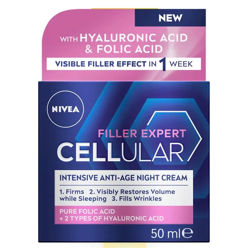 Buy Today Nivea Cellular Filler Expert Intensive Anti-Age Night Cream 50ml