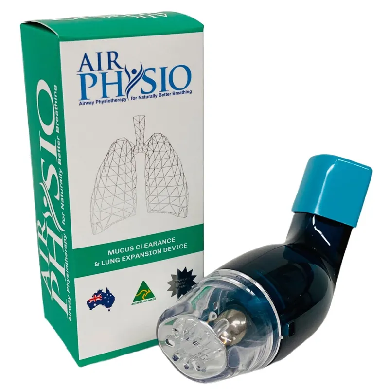 AirPhysio Mucus Clearance Device Average Lung Capacity Super Sale