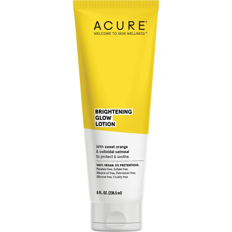 Acure Brightening Glow Lotion 236.5ml Fresh Stock