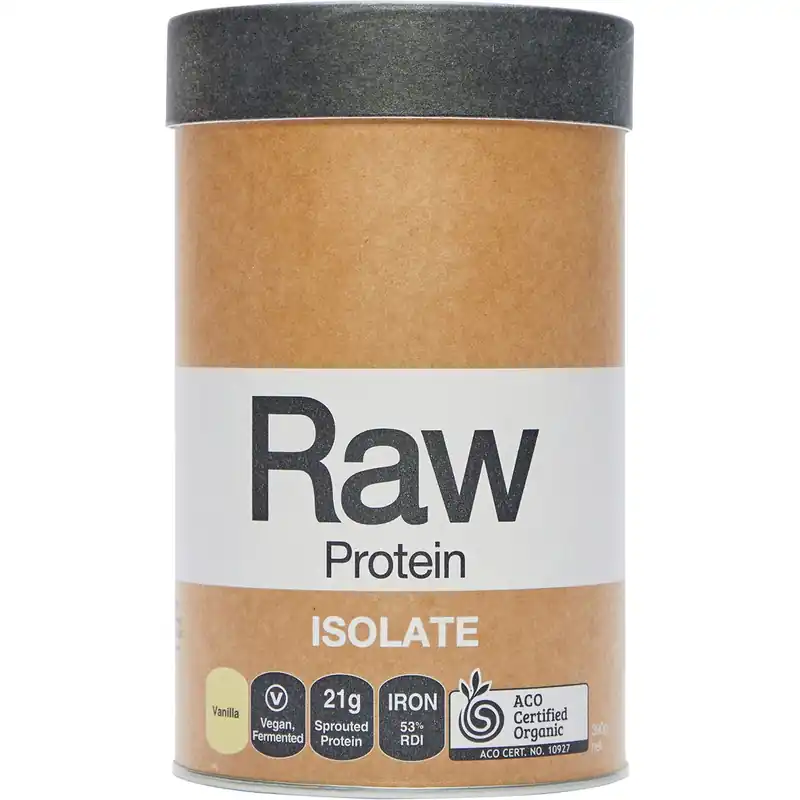 Amazonia Raw Protein Isolate Vanilla 390g Genuine