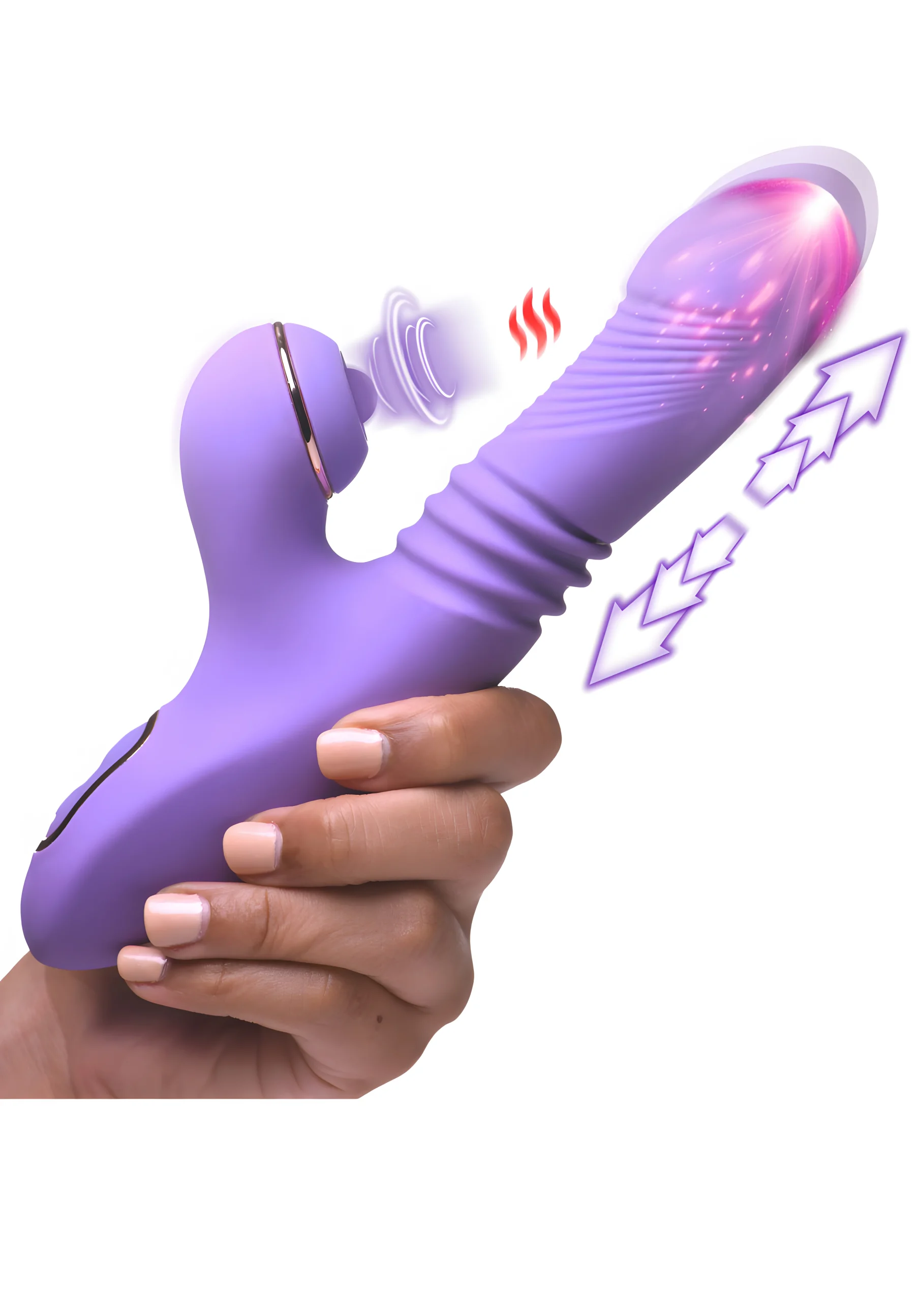 Max Pro Thrust Silicone Rabbit