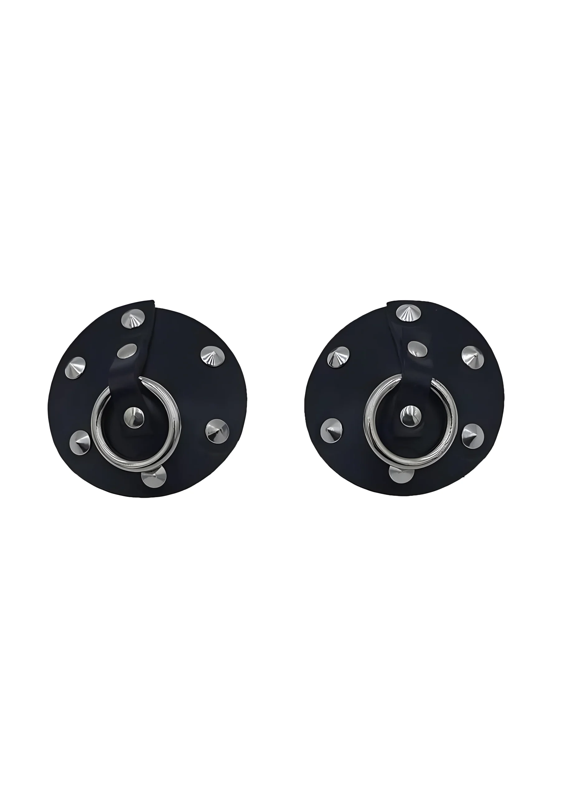 Studded Leather Nipple Covers