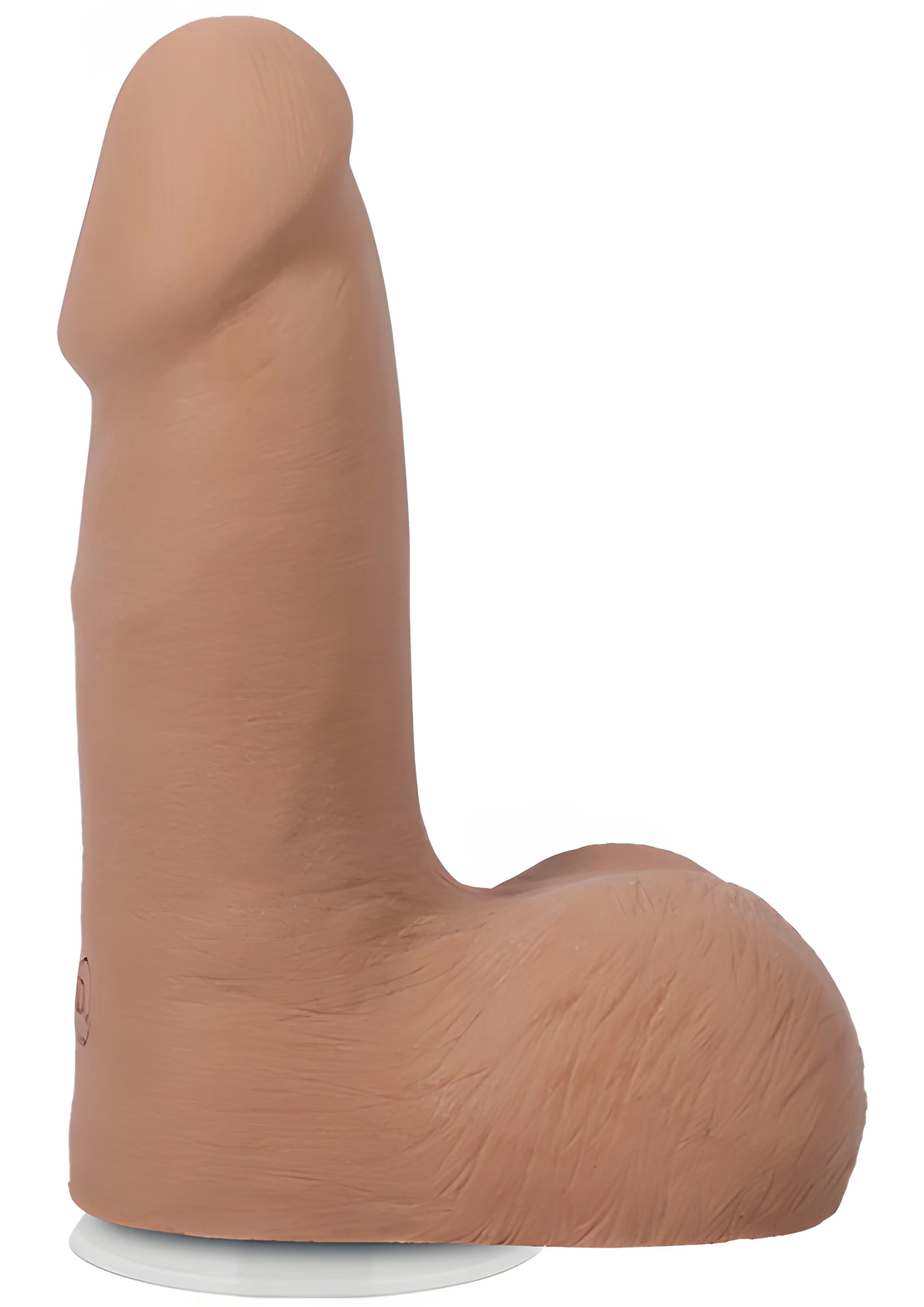 Realistic Cock Ultraskyn 5 Inch with Balls Caramel
