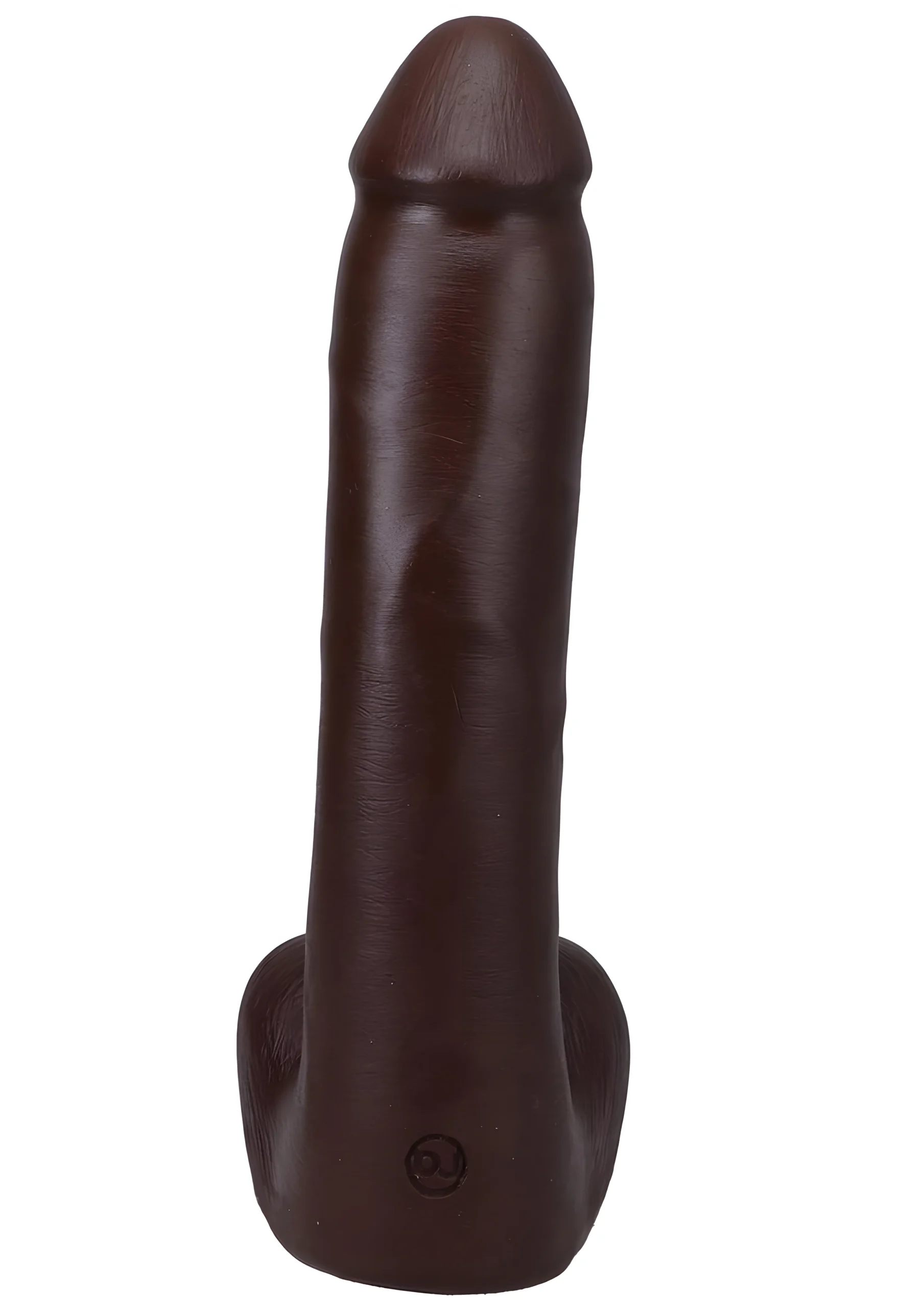 Realistic Cock Ultraskyn 9 Inch with Balls Chocolate