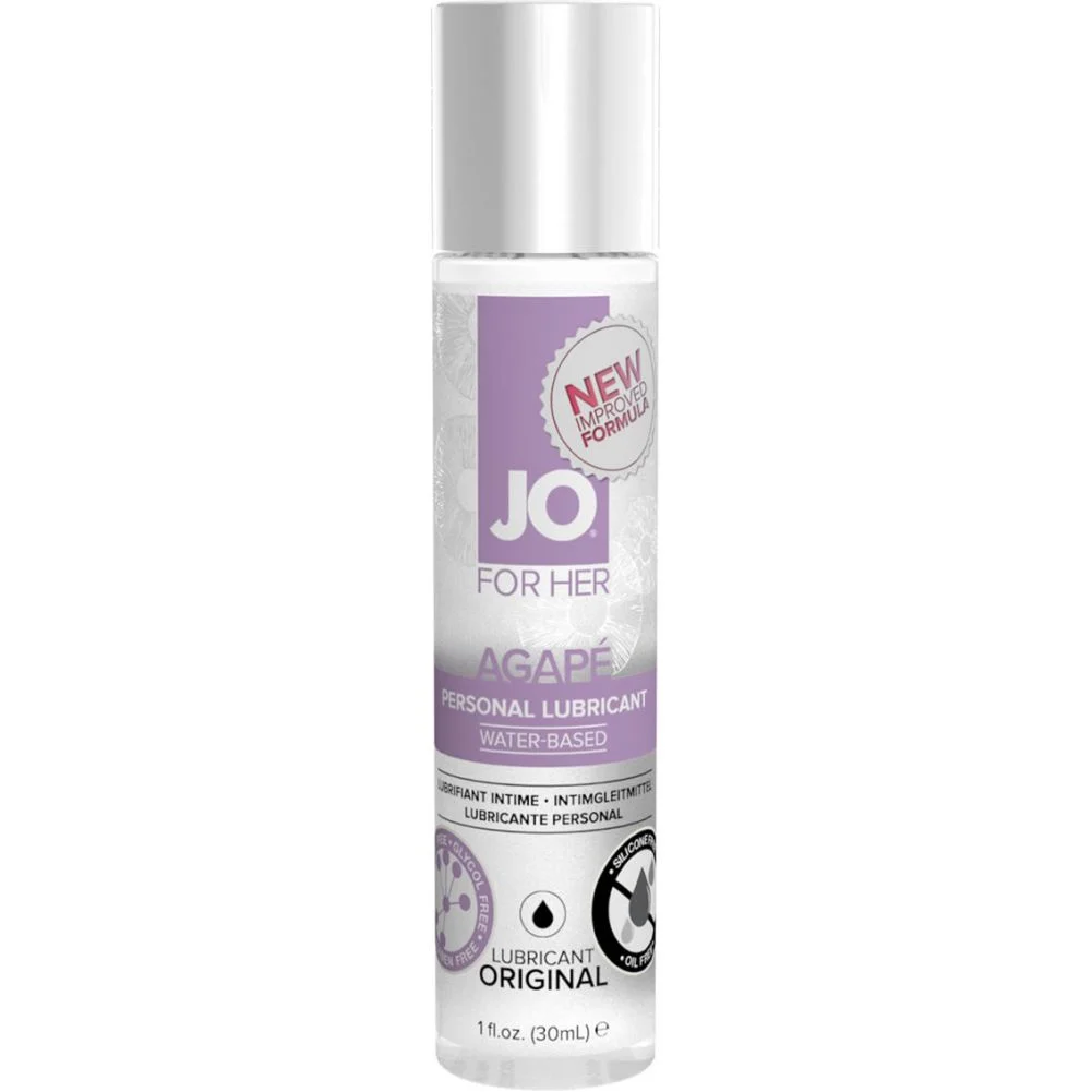 JO Agape Water Based Personal Lubricant, 1 fl.oz (30 mL), Original