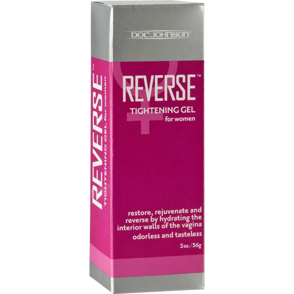 Doc Johnson Reverse Vaginal Tightening Gel for Women, 2 oz (56 g), Boxed