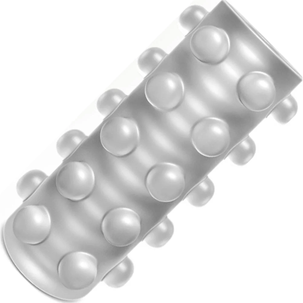 M for Men Soft and Wet Orb Reversible Stroker, Frosted