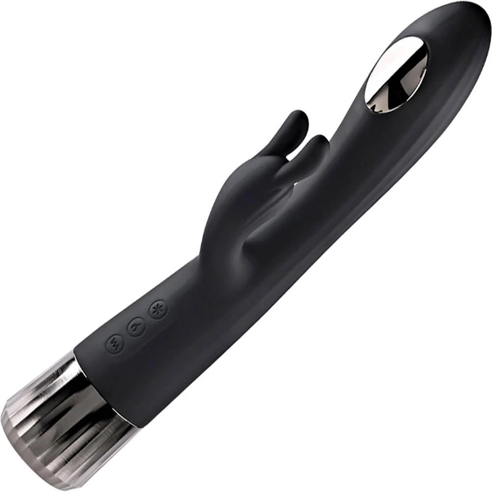 Evolved Heat Up and Chill Heating/Cooling Vibrator, 9.5", Black