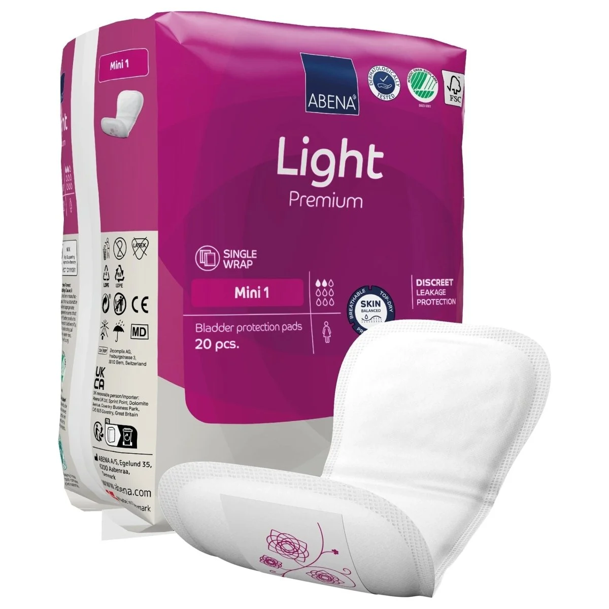 Abena Light Premium Bladder Protection Pads