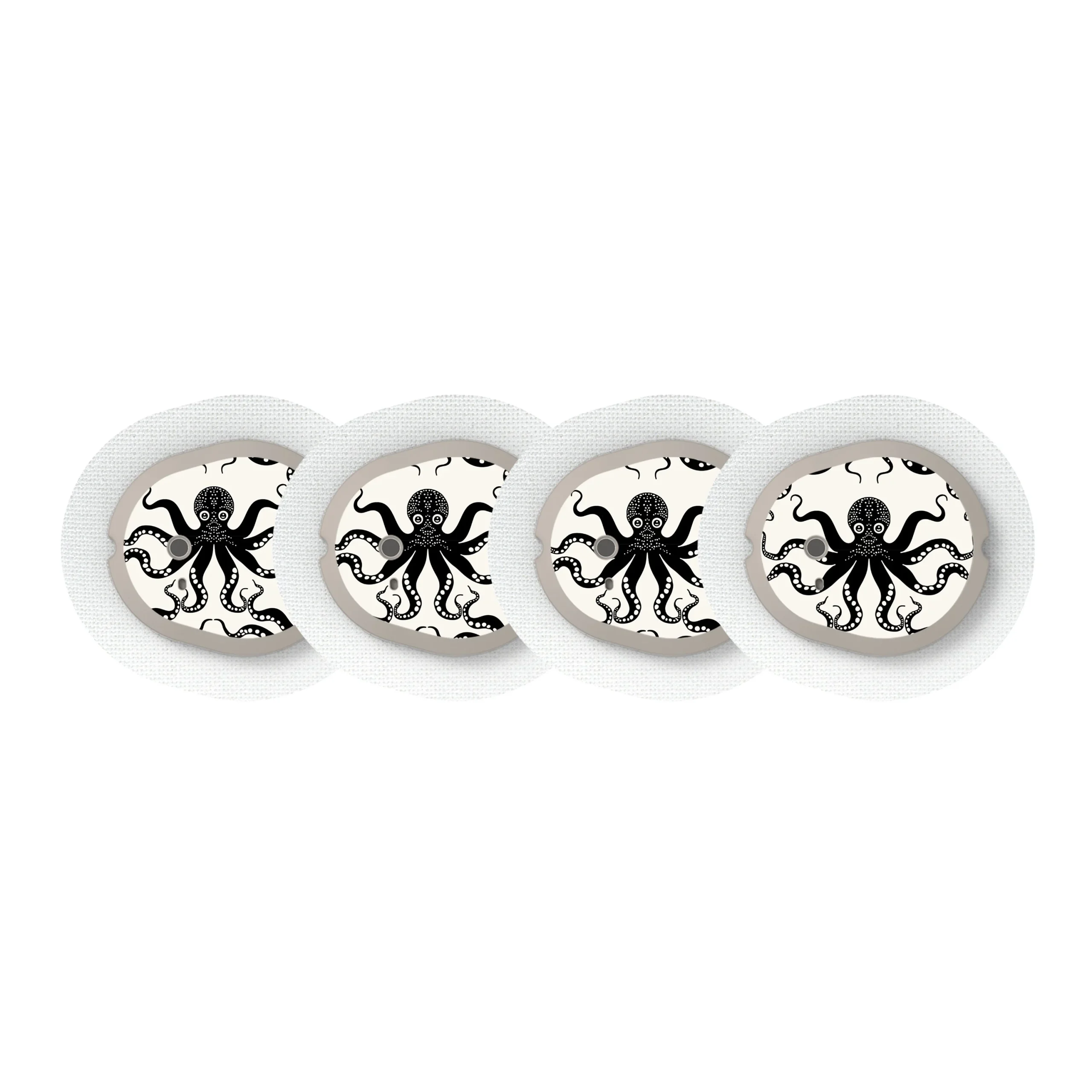Abstract Octopus Designed for the DEXCOM G7 and Stelo Transmitter