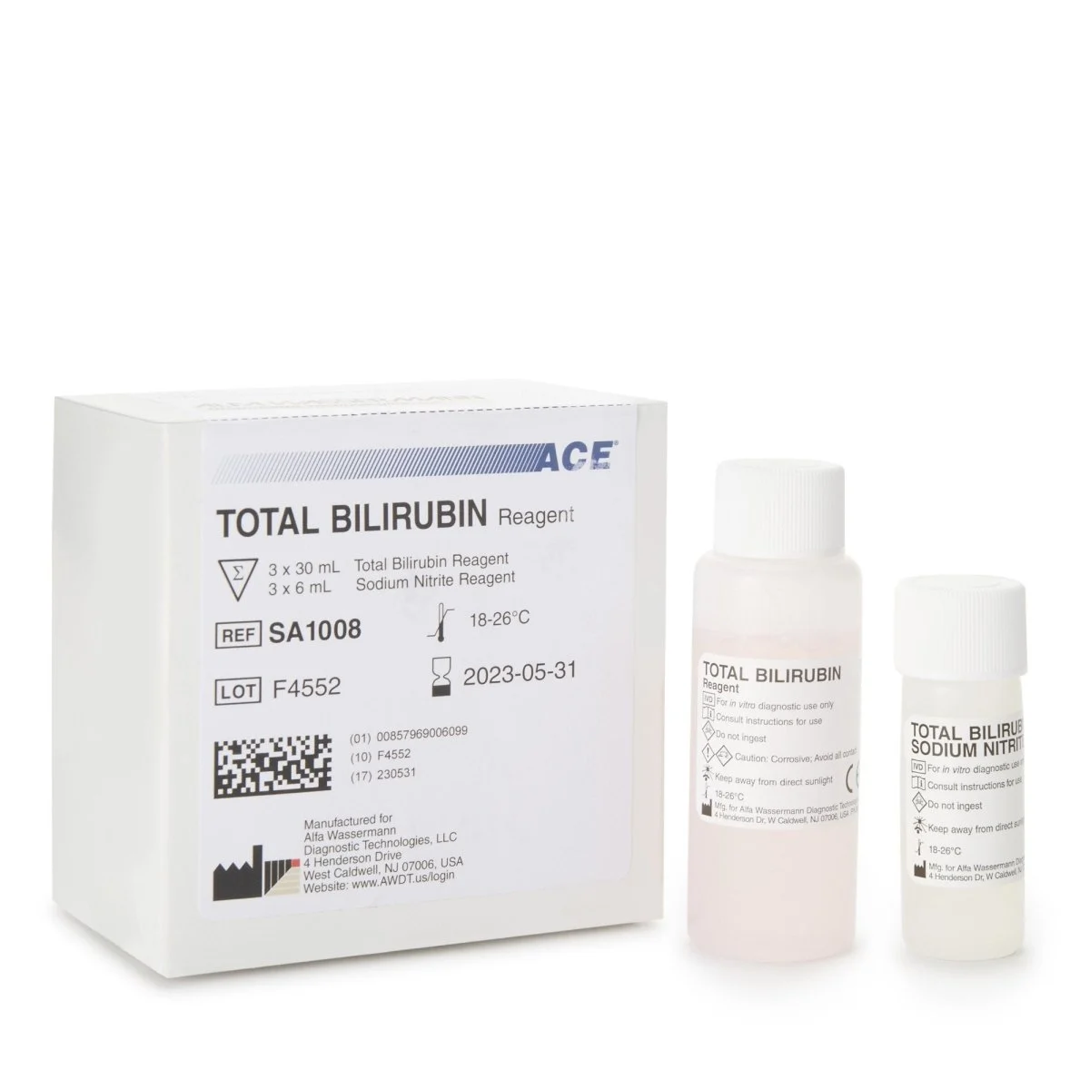 Ace Reagent For Total Bilirubin Test