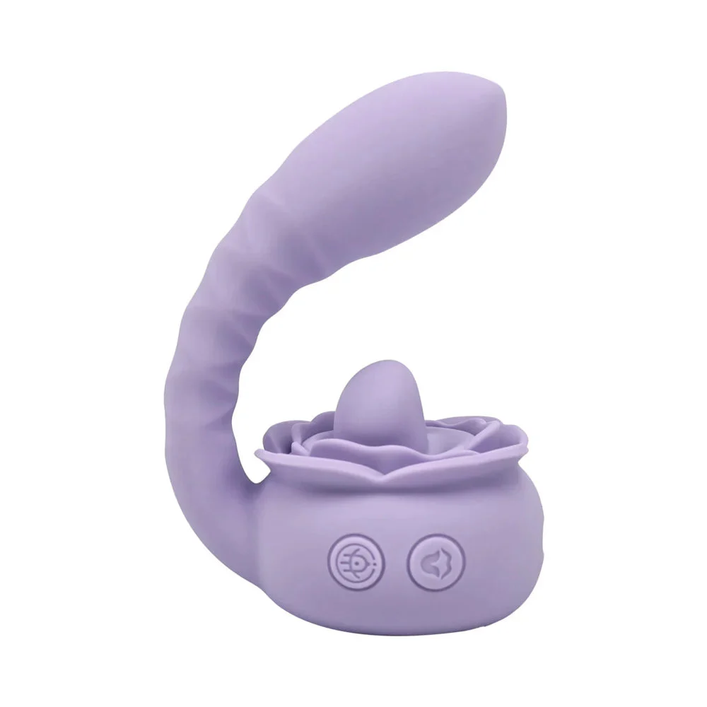 Adam & Eve Lilac Licks Flicking Tongue and Rotating G-Spot Stimulator