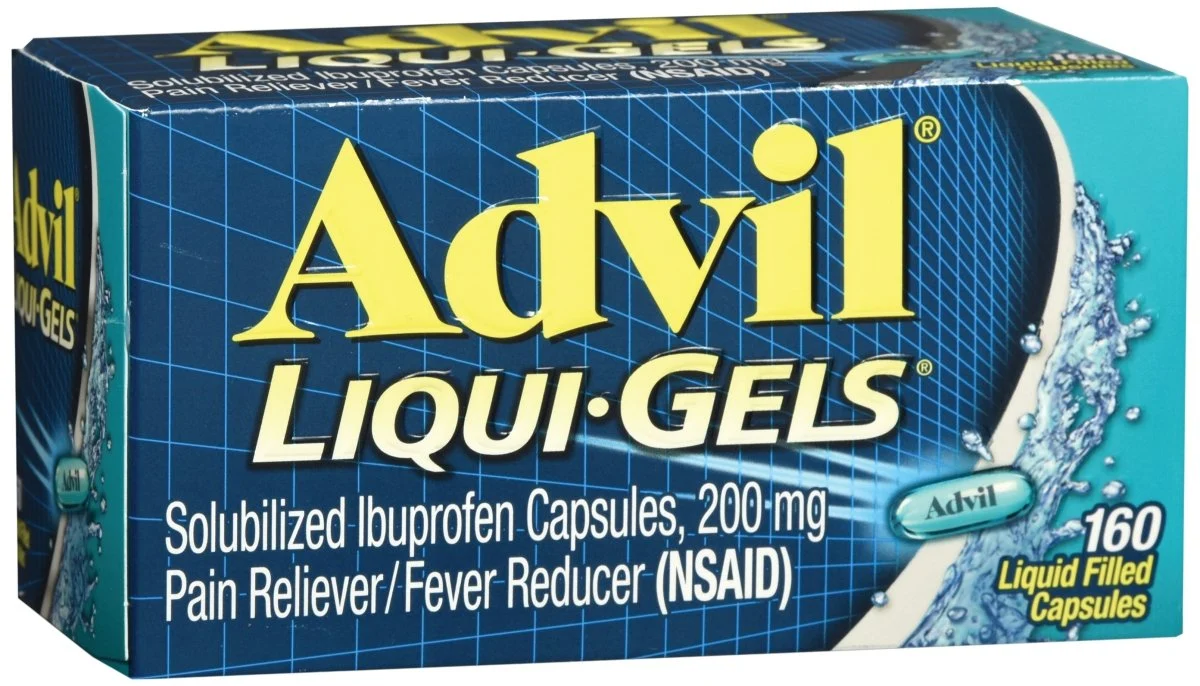 Advil Liqui Gels Ibuprofen Pain Relief